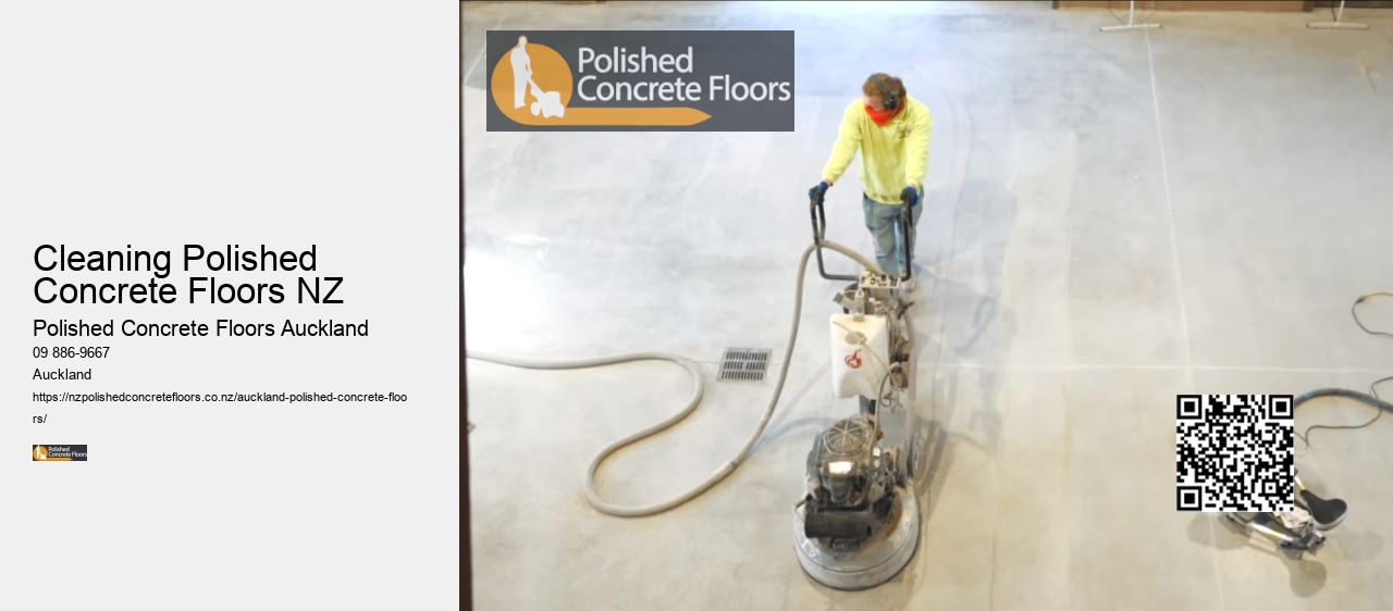 Cleaning Polished Concrete Floors NZ