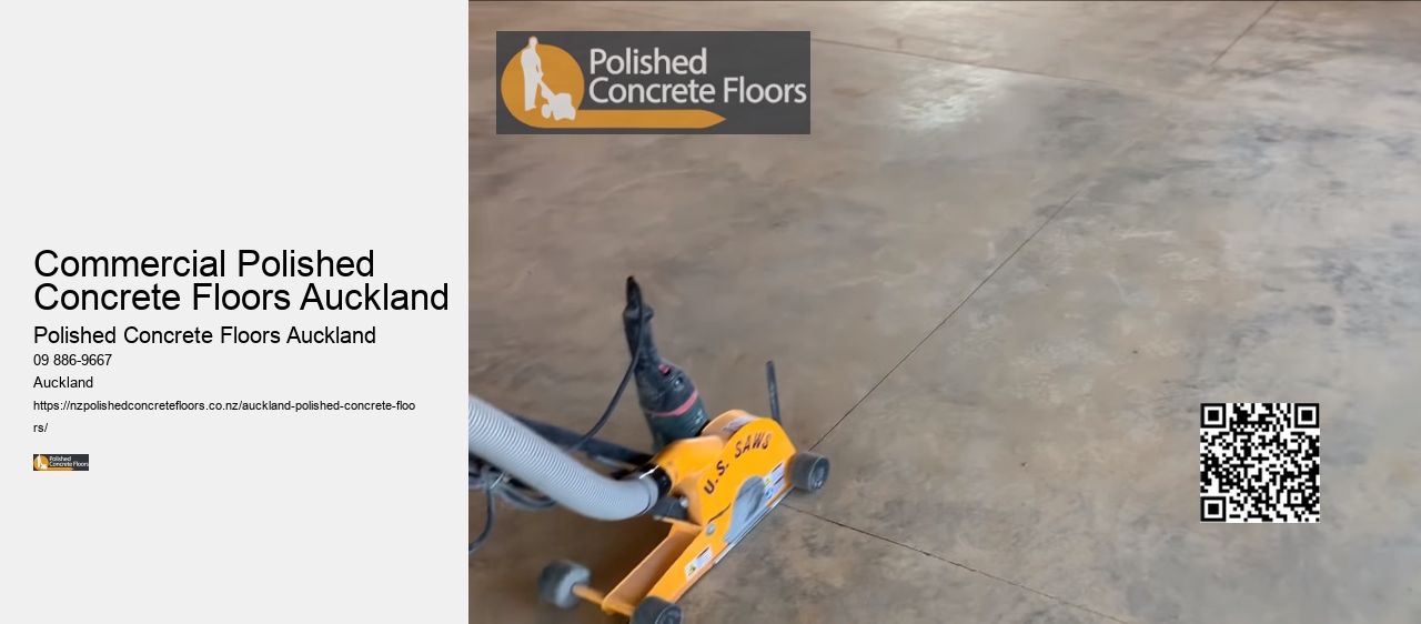 Commercial Polished Concrete Floors Auckland